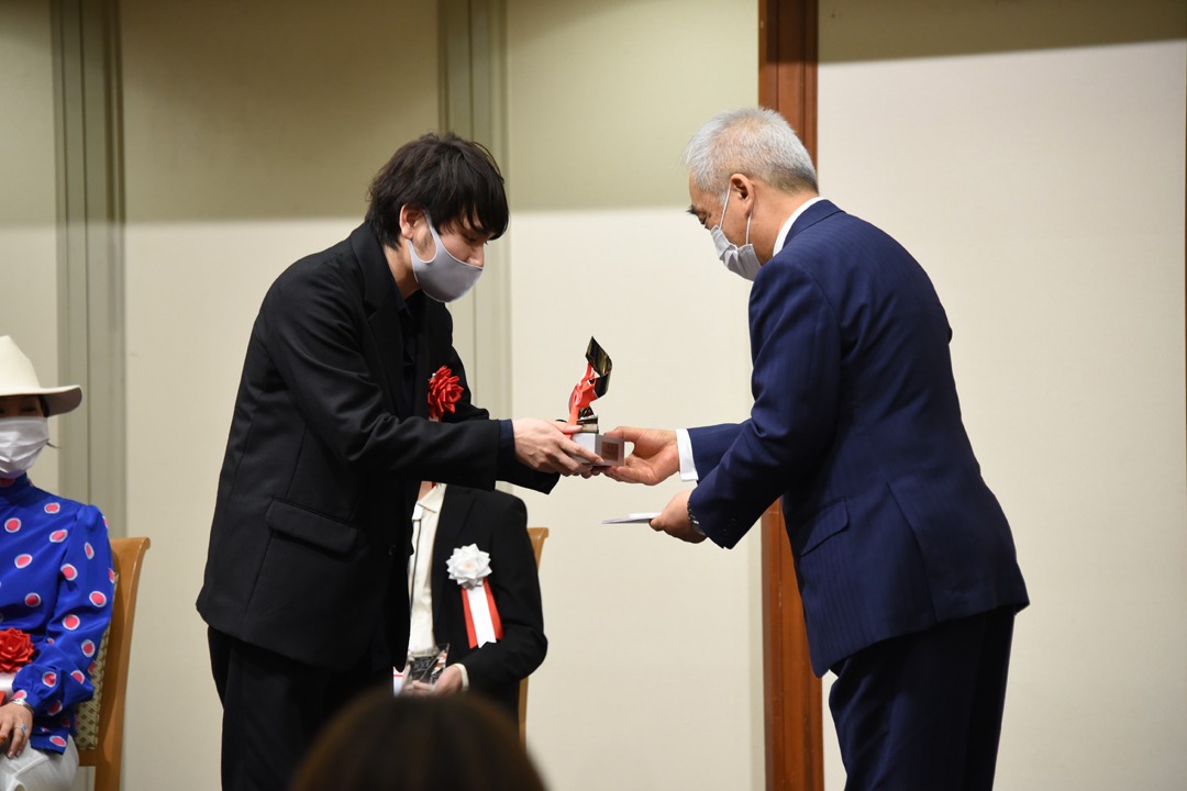 2020年度新藤兼人賞授賞式の様子。