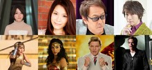 「ワンダーウーマン 1984」日本語吹替版キャスト。上段左から花澤香菜、甲斐田裕子、堀内賢雄、小野大輔。