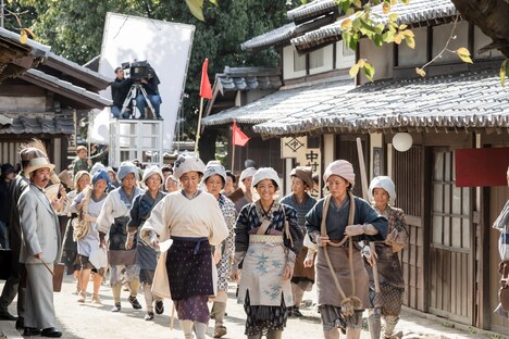 「大コメ騒動」メイキング写真