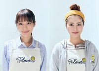 左から水沢エレナ、内藤理沙。