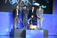 左から山田篤宏、若葉竜也、吉沢亮、落合モトキ。