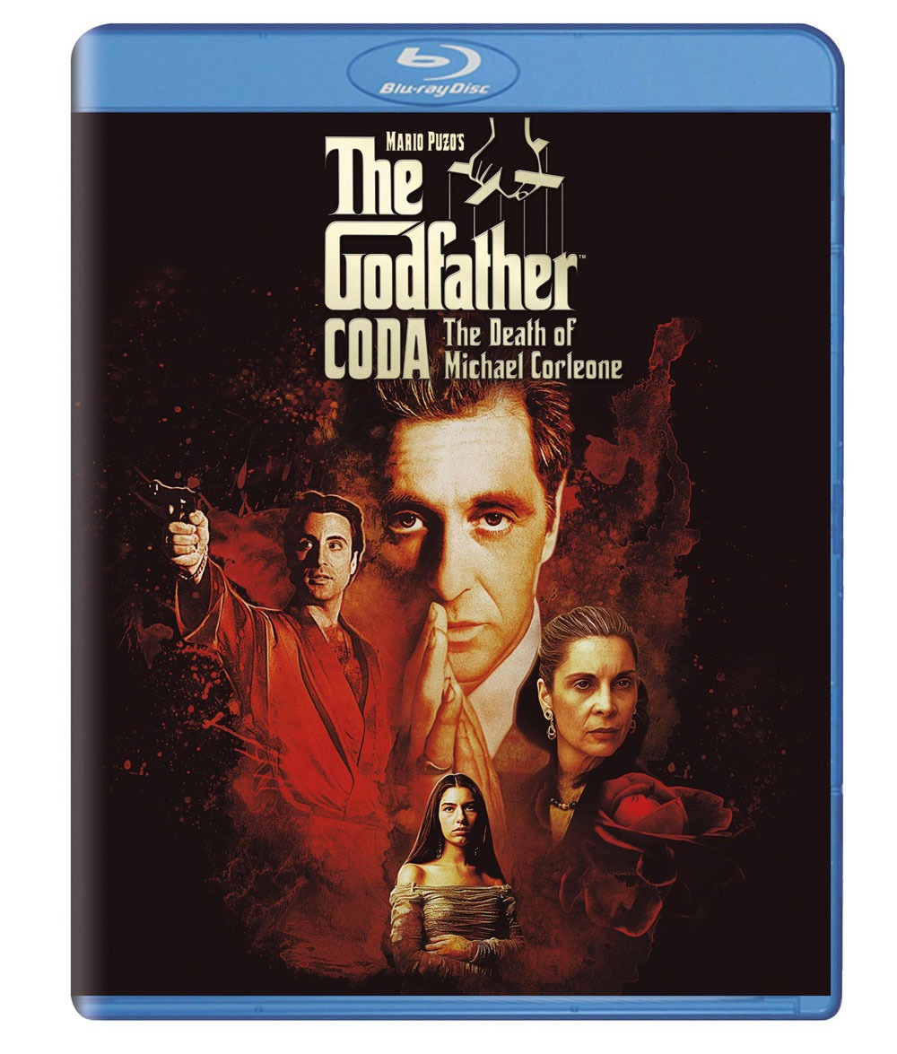 「ゴッドファーザー＜最終章＞：マイケル・コルレオーネの最期」Blu-rayジャケット