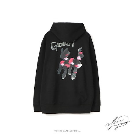 「Ground Y × NON 〜Animal pop art Collection〜」フーディB 背面（税込1万7600円）