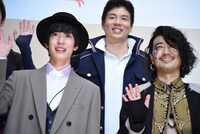 前列左から内藤秀一郎、谷口賢志。