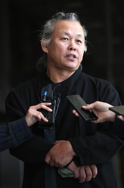 キム・ギドク（写真提供：Yonhap News / YNA / Newscom / ゼータ イメージ）