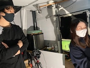 「オイラはビル群」メイキング写真