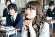 茅島みずき演じる逢沢いち子。