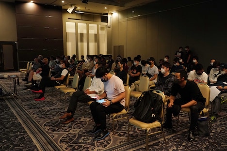 リスペクト・トレーニングの様子。