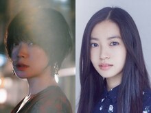 左から小出薫、田辺桃子。