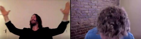 左からキアヌ・リーヴス、アレックス・ウィンター。