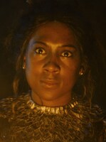 「ダーク・マテリアルズ／ライラと黄金の羅針盤II」より、ジェイド・アヌーカ演じるルタ・スカジ。