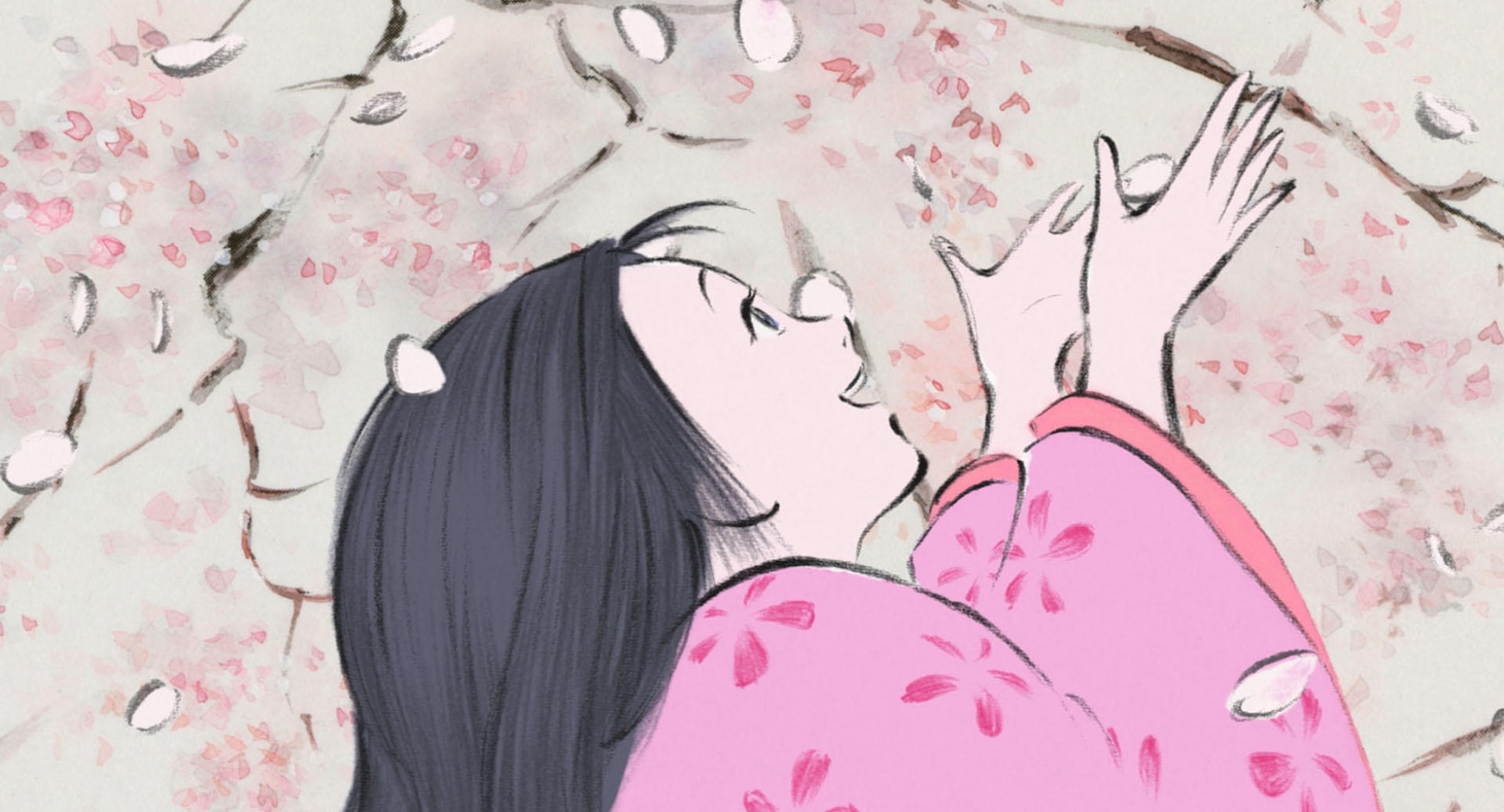 「かぐや姫の物語」より、朝倉あきが声を当てたかぐや姫。(c)2013 畑事務所・Studio Ghibli・NDHDMTK