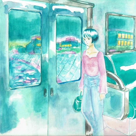 秋乃ゆに「みどりの街」ジャケット