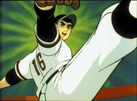 「巨人の星」第97話「宮崎キャンプでの噂」 (c)梶原一騎・川崎のぼる／講談社・TMS