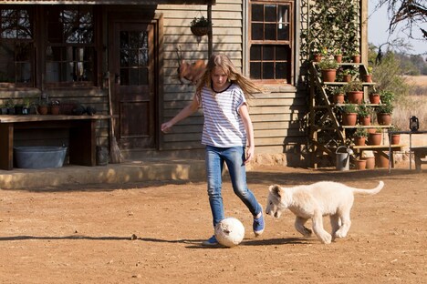 「ミアとホワイトライオン 奇跡の1300日」新場面写真