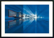 「モビラージュ・アライバル 画集『オブラゴン』カバーアート」（ハーフサイズ税込8万8000円、原寸サイズ税込16万5000円） (c)Syd Mead, Inc.