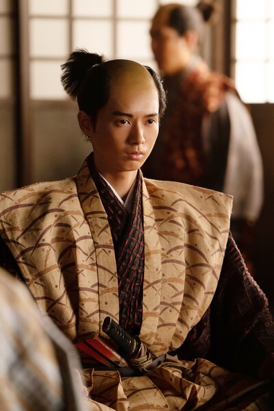 井上瑞稀演じる織田信忠。