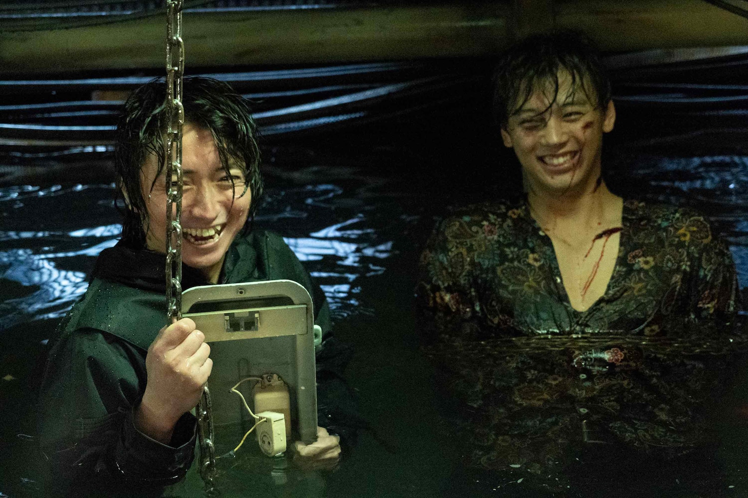 映画「太陽は動かない」メイキング写真