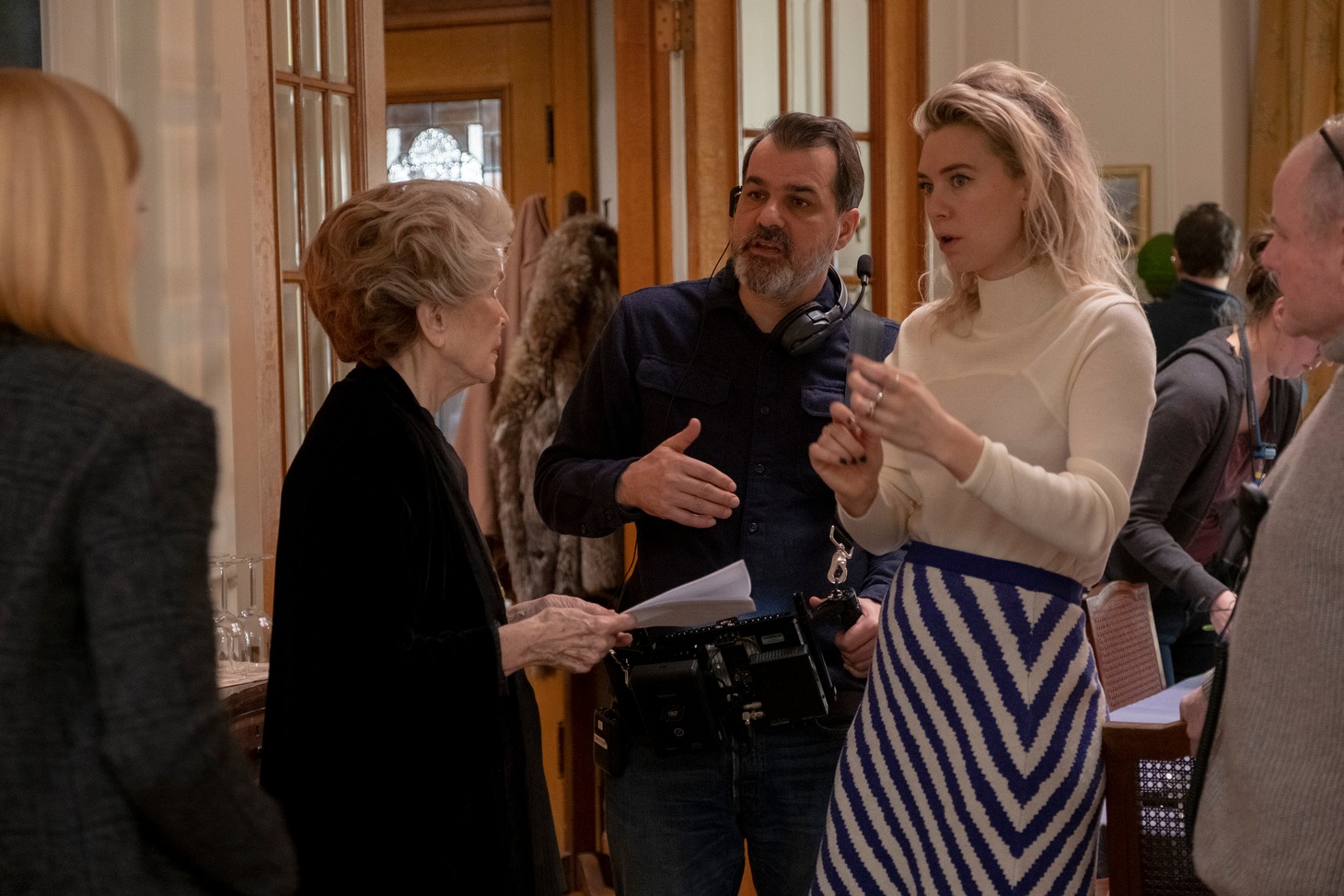 「私というパズル」メイキング写真 (c)Philippe Bosse / Netflix