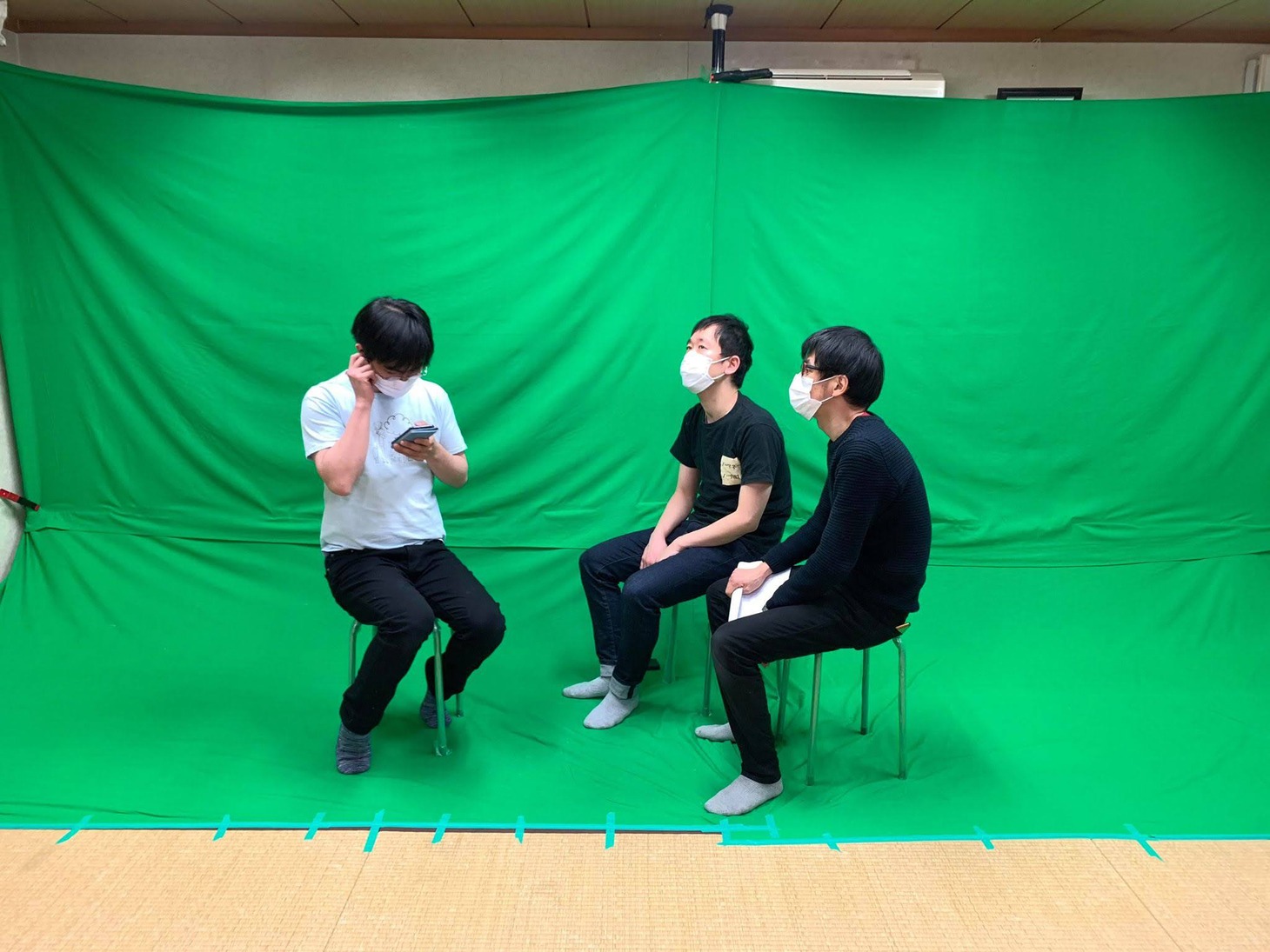 「『いきなりネタ見せ』2020-2021～牛歩で作る事を模索し続けます～」メイキング