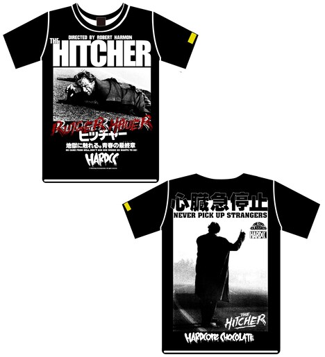 ハードコアチョコレートから発売されるコラボTシャツ。（税込4400円）