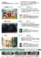「ndjc：若手映画作家育成プロジェクト2020」チラシ裏面