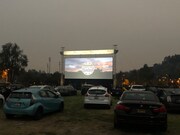 2020年9月に行われた「ノマドランド」ワールドプレミアの様子。