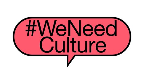 「#WeNeedCulture」ロゴ