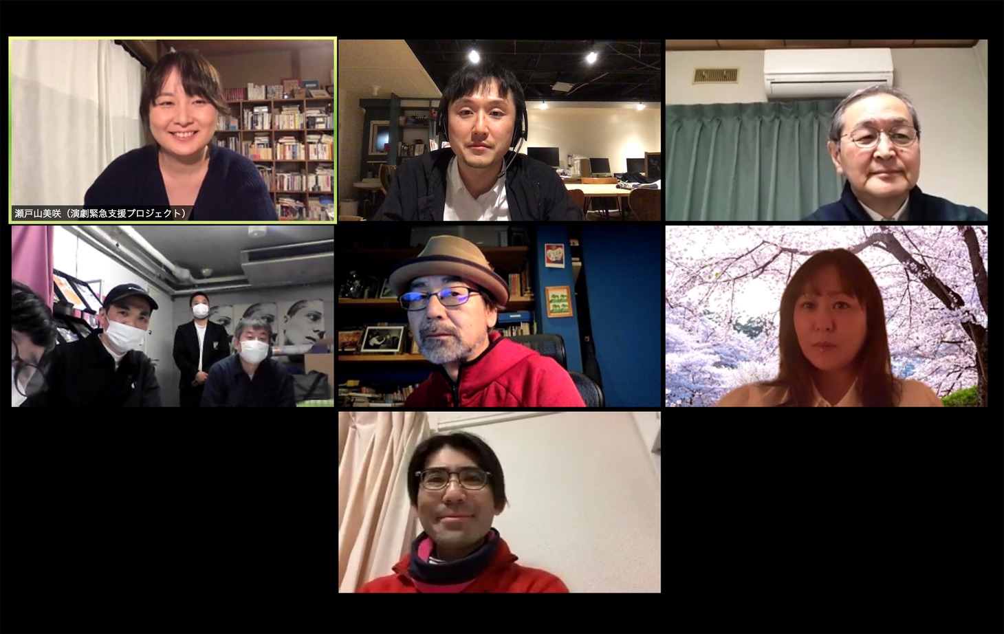 「#WeNeedCulture」意見交換会の様子。