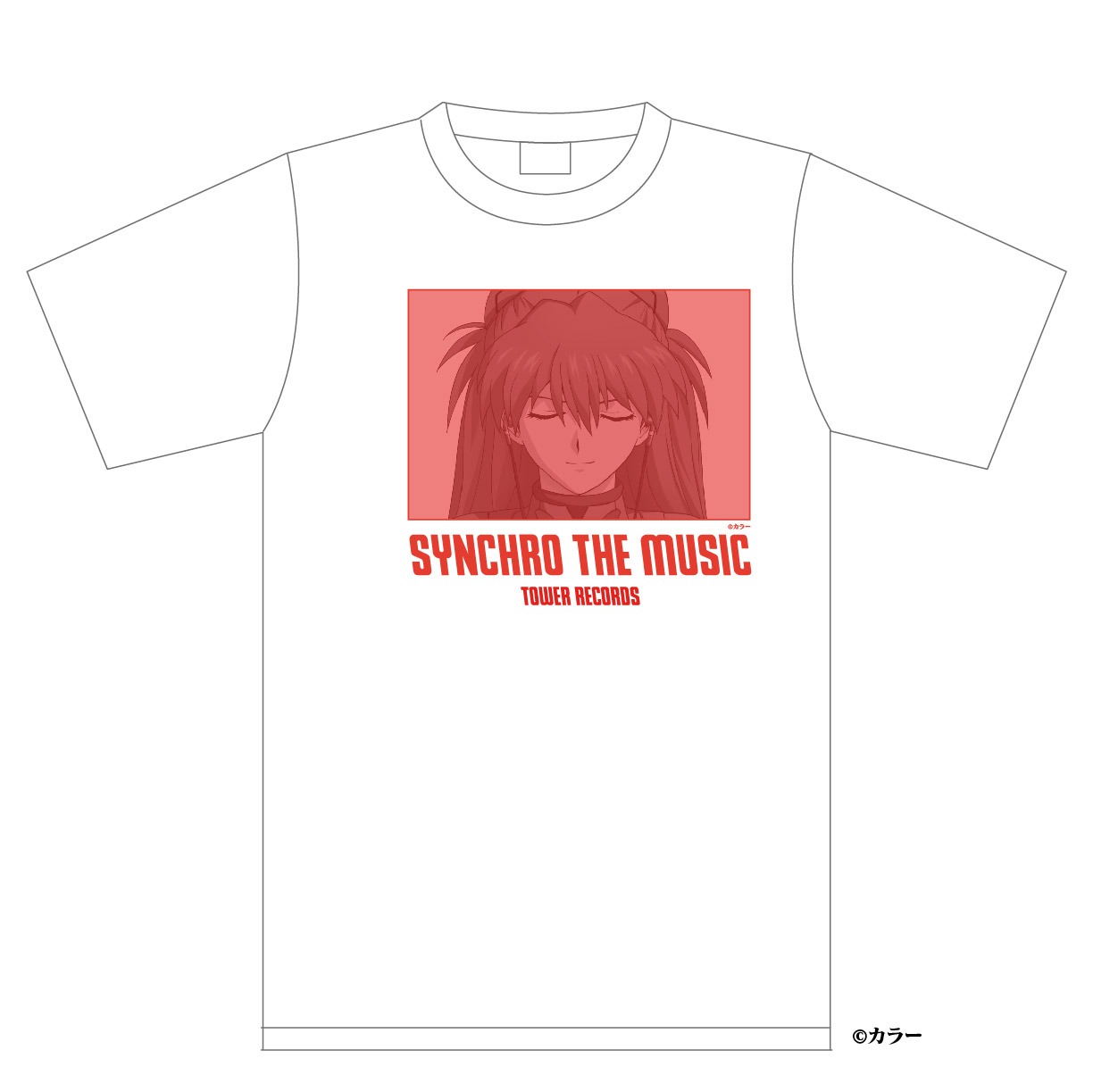 シン・エヴァンゲリオン劇場版 × TOWER RECORDS Tシャツ アスカ（税込4290円）