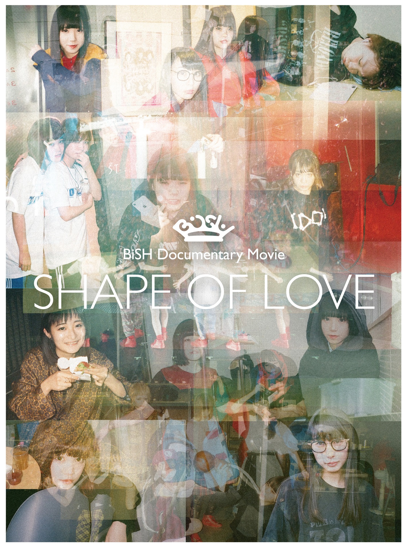「BiSH Documentary Movie SHAPE OF LOVE」ビジュアル