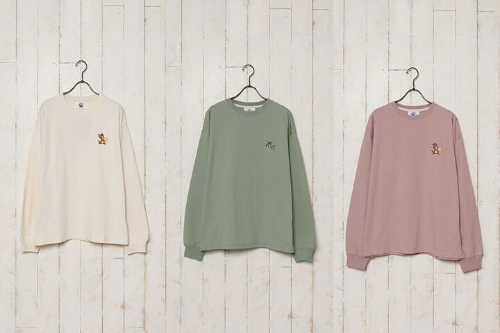 「トムとジェリーロンT」（各税込3630円）