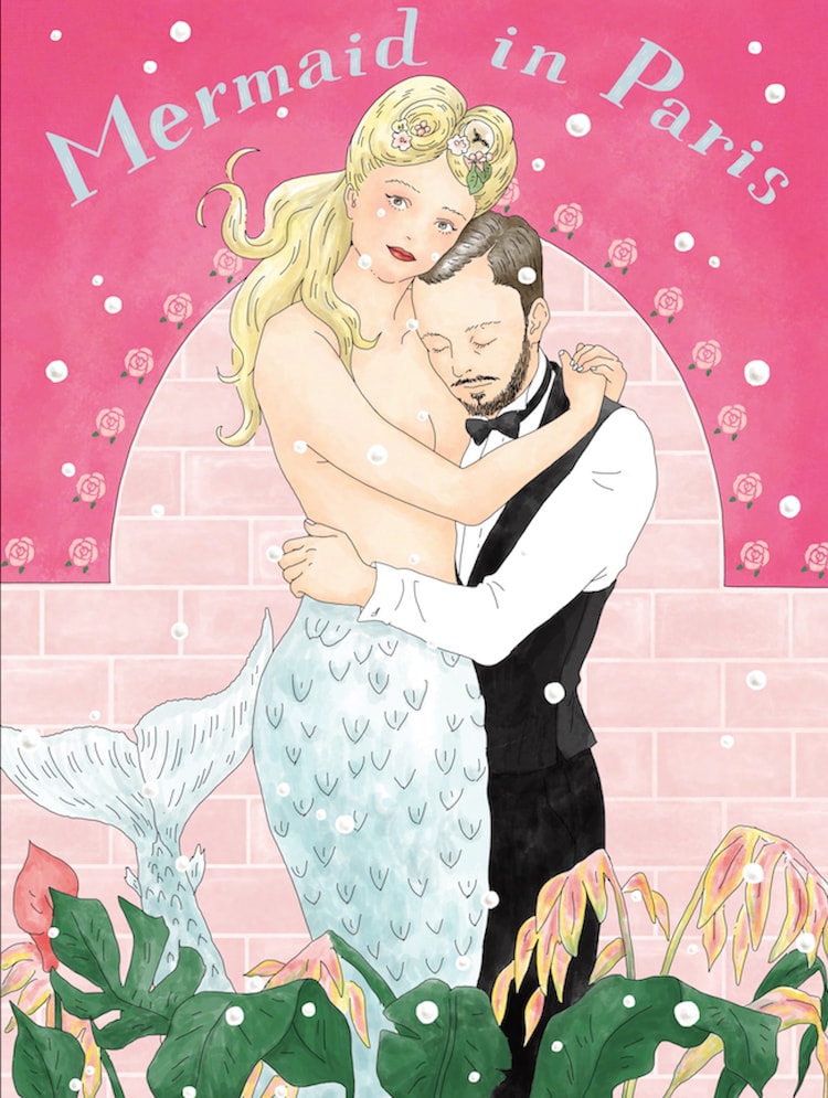 ダルちゃん はるな檸檬ら9名が人魚描いた マーメイド イン パリ イラスト 映画ナタリー ダルちゃん はるな檸檬ら9名が人魚描いた マーメイド イン パリ イラスト 映画ナタリー