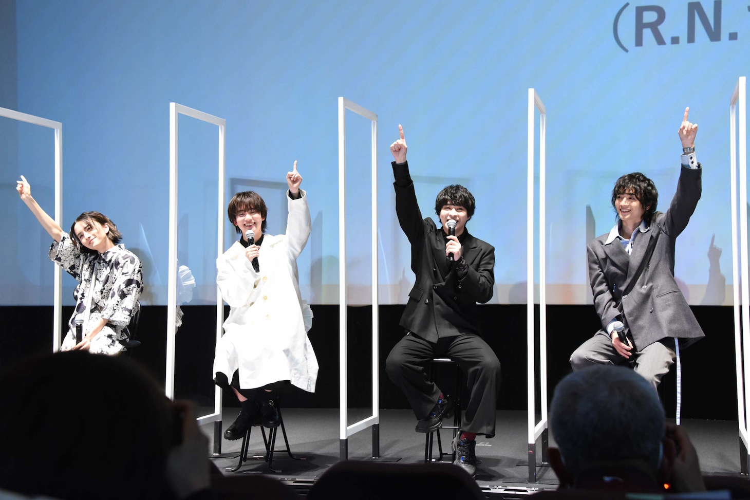 「ツナガレラジオ～僕らの雨降Days～」完成記念トークイベントの様子。