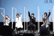 「ツナガレラジオ~僕らの雨降Days~」完成記念トークイベントの様子。