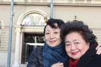 左から竹内道、サーロー節子。