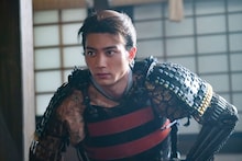 板垣瑞生演じる森蘭丸。