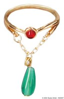 「ハウルの動く城 ハウルアクセサリーシリーズ ハウルのピアスリング」（税込1650円）