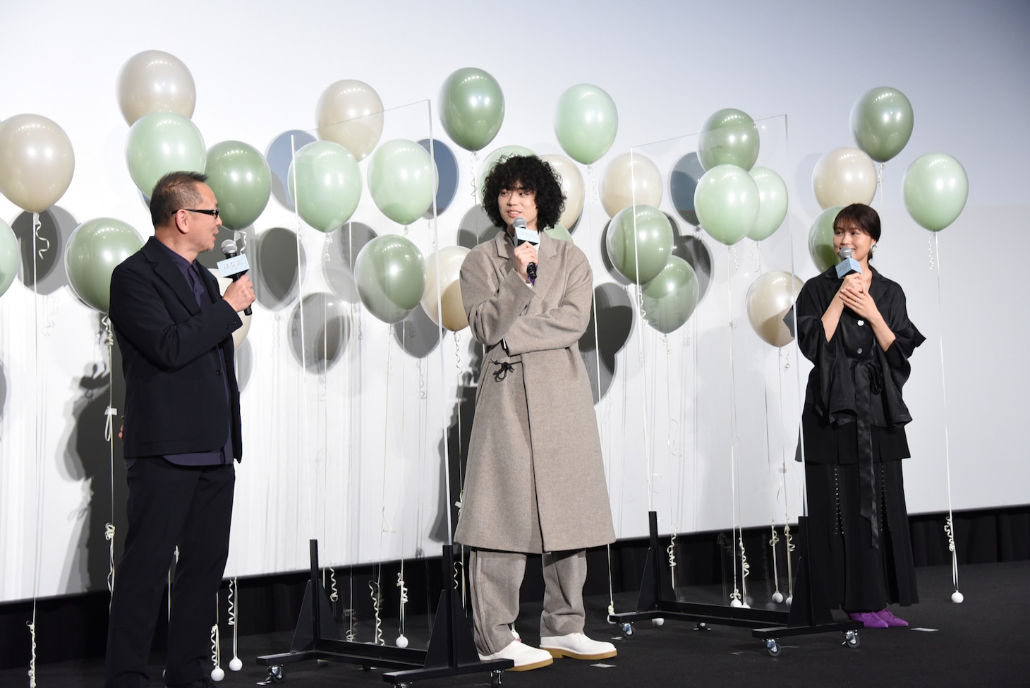 「花束みたいな恋をした」公開直前イベントの様子。
