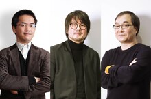 左から月島総記、平沼紀久、佐藤大。