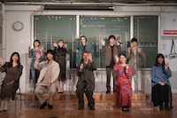 実写版「ホリミヤ」完成記念配信イベントの様子。