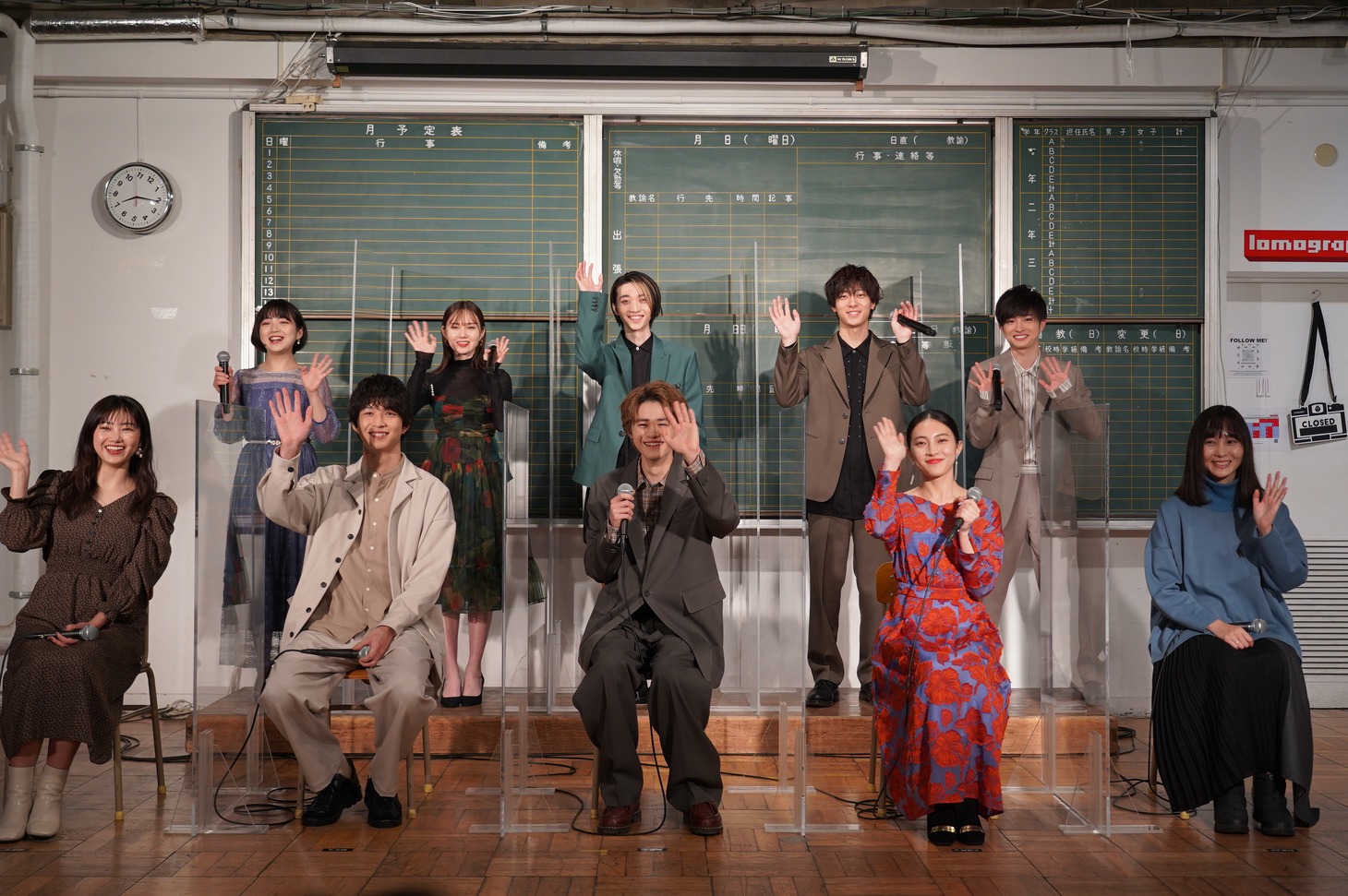 実写版「ホリミヤ」完成記念配信イベントの様子。