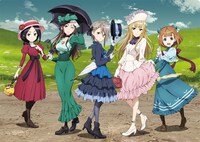 劇場販売グッズの描きおろしクリアファイルセット。