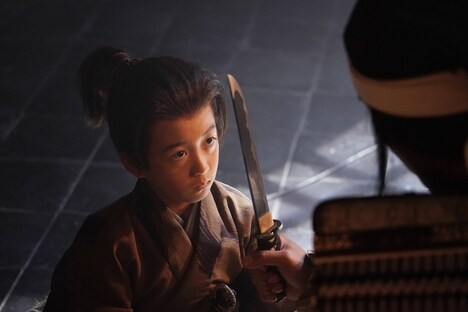 堀越勸玄演じる吉法師。