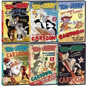 「トムとジェリー どどーんと32話 てんこもりパック Vol. 1〜6セット」 TM & (c)Warner Bros. Entertainment Inc. All Rights Reserved