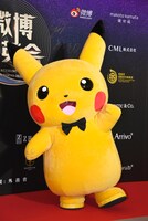 ポーズを決めるピカチュウ。