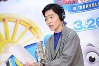 アフレコ中の後藤淳平。