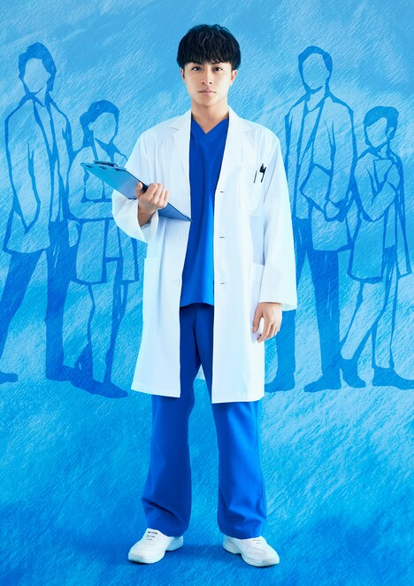 雨野隆治役の白濱亜嵐。