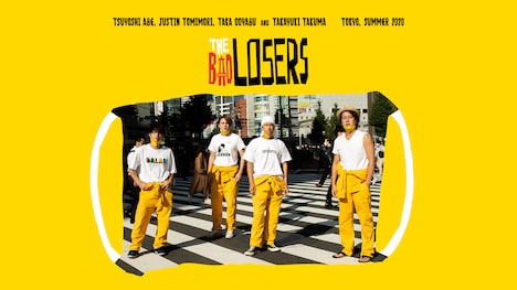 「THE BAD LOSERS」ビジュアル