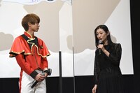 「スーパー戦隊MOVIEレンジャー2021」完成報告イベントの様子。